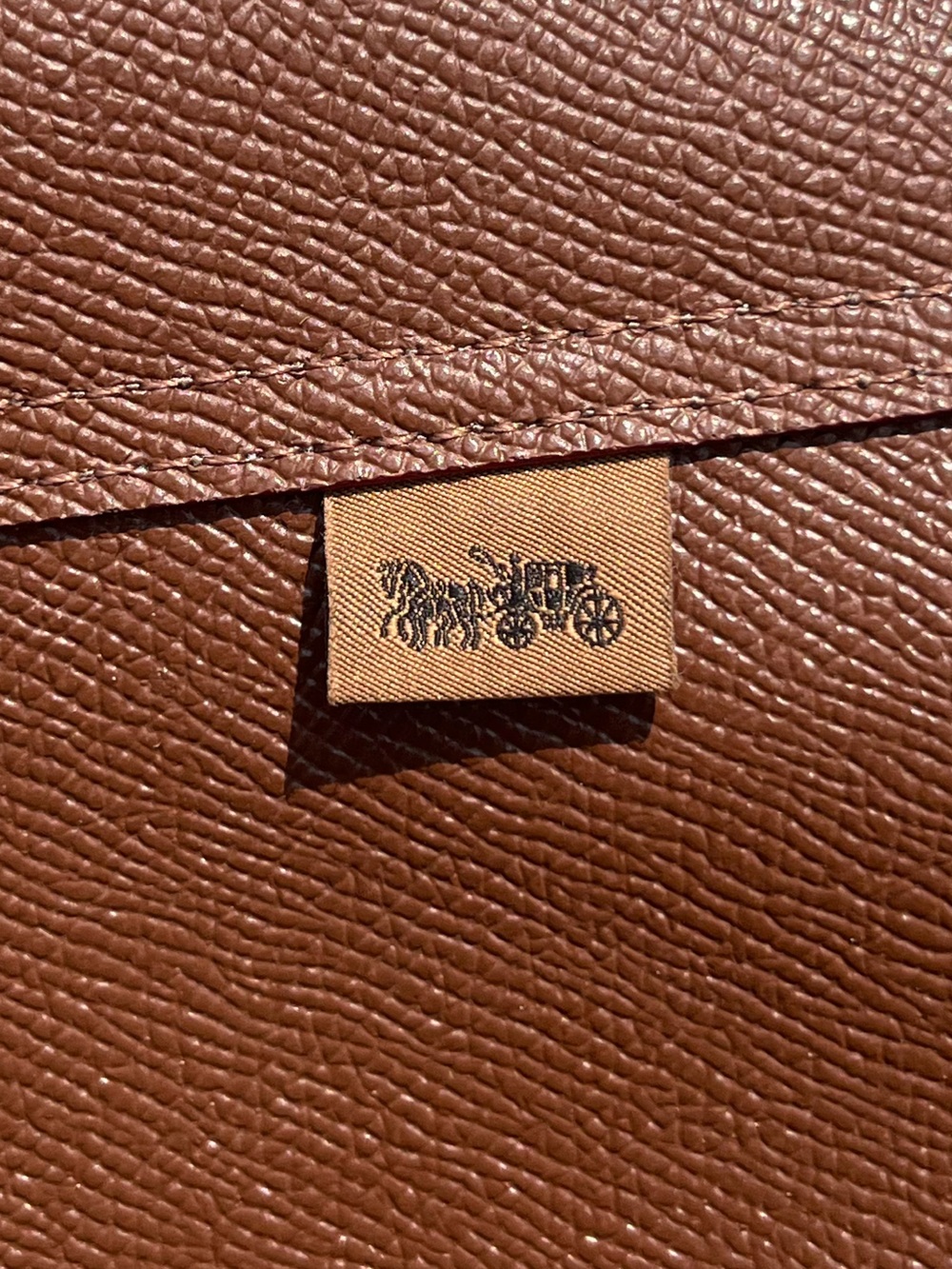 Coach; Large City Tote; Signature Brown Monogram; Multicolor Garden Floral Print - Picture 15 of 16